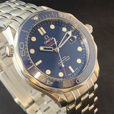 omega blue watch price|omega seamaster blue face.